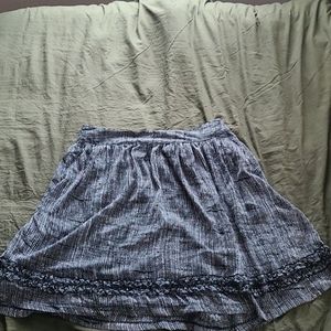 Hanna & Gracie, large, black & white skirt